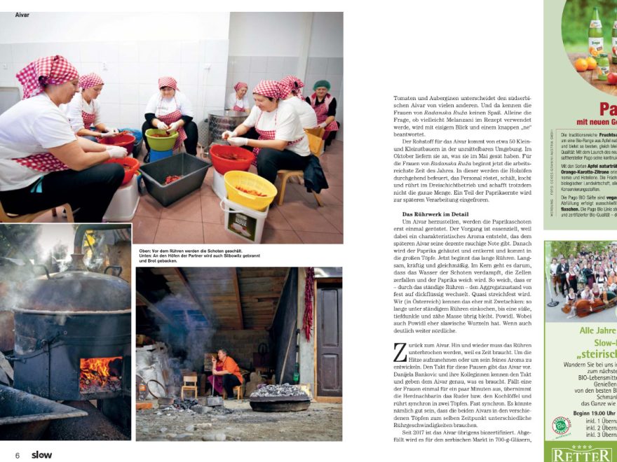 Slow Magazin Ajvar BioBalkan