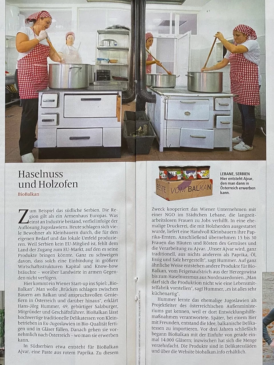 BioBalkan im Nachrichtenmagazin profil