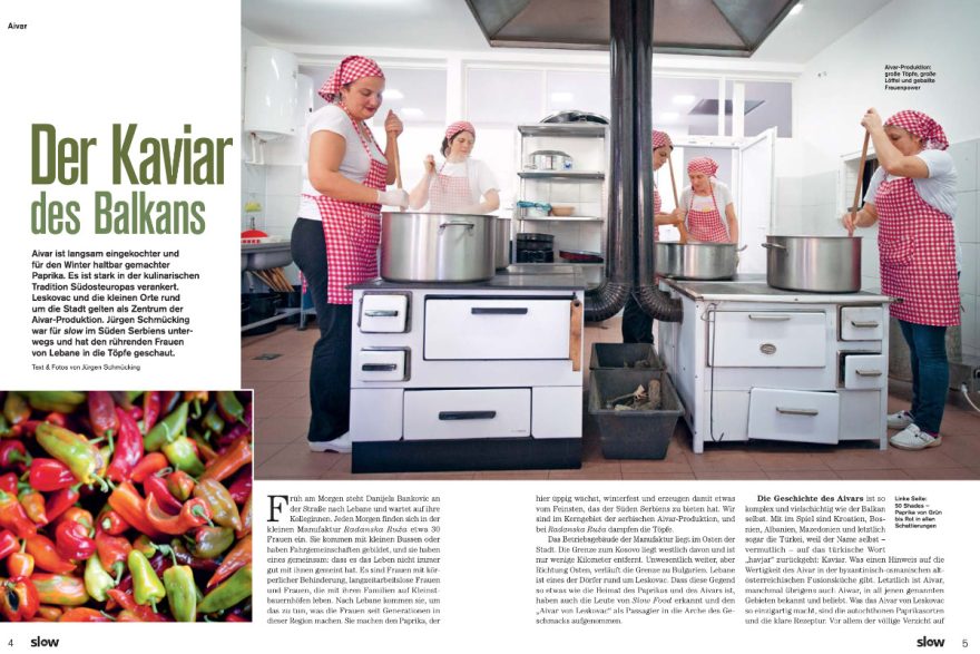 Slow Magazin 2019 Ajvar BioBalkan