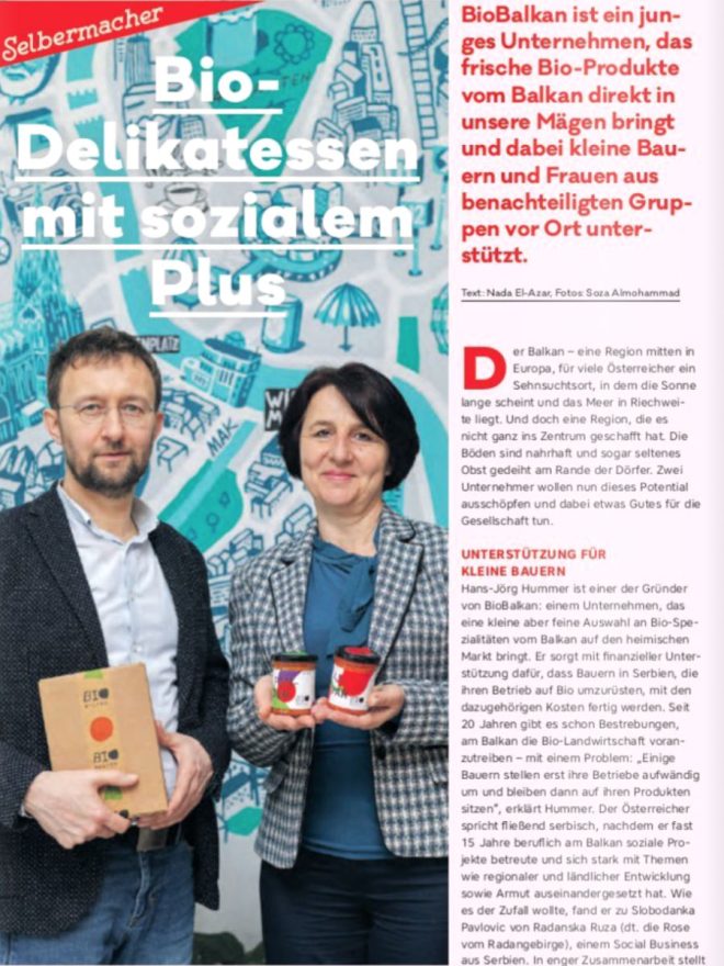 Biber über BioBalkan