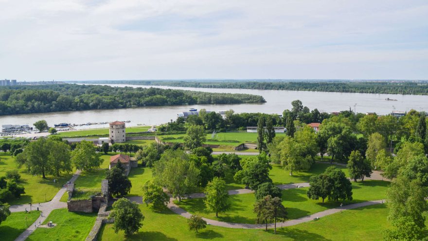 Belgrad an der Mündung von Save und Donau