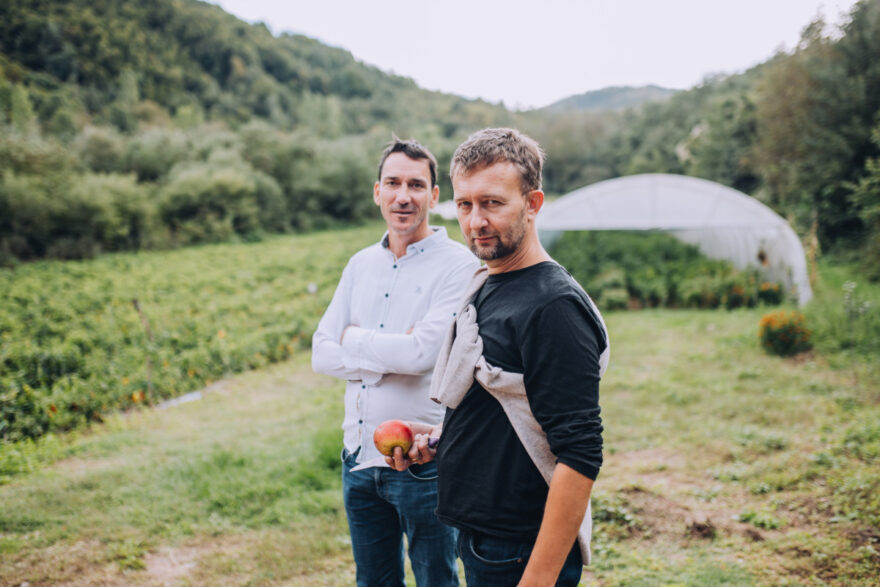 Team BioBalkan: Christopher Opancar und Hans-Jörg Hummer