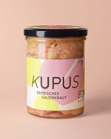Kiseli Kupus, das Bio-Sauerkraut aus Serbien aus dem Glas