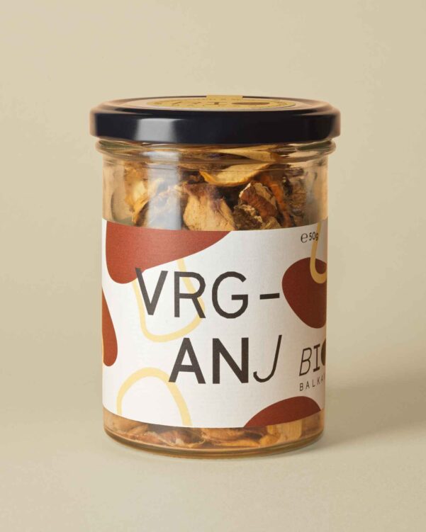 Vrganj, Bio Steinpilze, im 50 Gramm Glas von BioBalkan