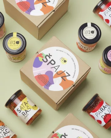 Špajz, ein Bundle mit den Mahlzeiten von BioBalkan