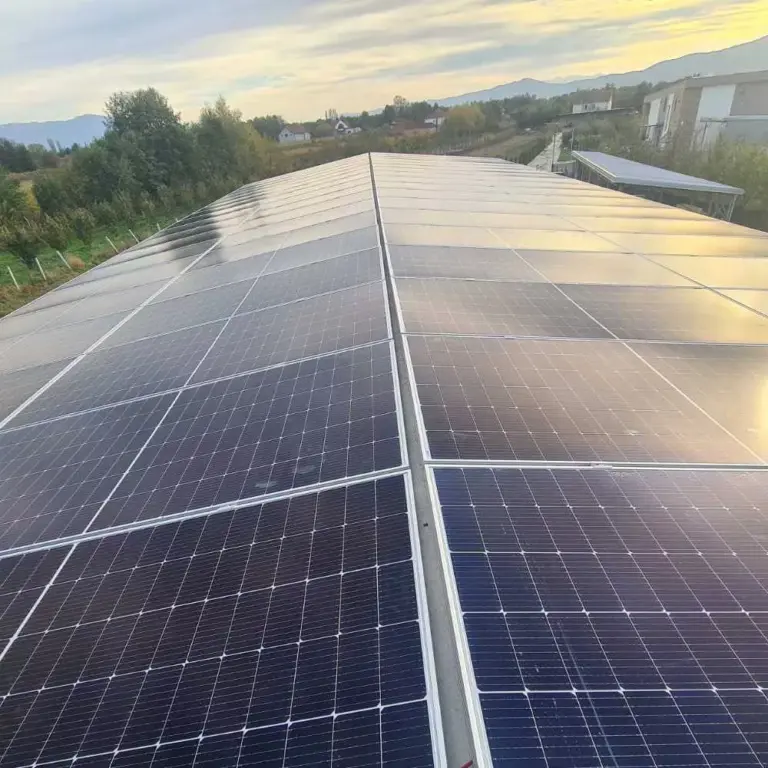 Die neue Photovoltaikanlage bei Nelkoski Organik